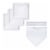 Franklin® MLB® Throw Down Rubber Base Set Perspective: front