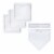 Franklin® MLB® Throw Down Rubber Base Set Perspective: front