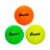 Franklin Youth Lacrosse Balls - 3 Pack Perspective: front