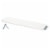 Franklin MLB Pitcher's Rubber with Stake - White Perspective: front