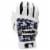 Franklin Digitek Youth Batting Gloves - White/Black Perspective: front