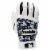 Franklin Digitek Youth Batting Gloves - White/Black Perspective: front