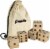 Franklin Wooden Dice Set Perspective: front