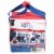 Franklin Bocce 4 Player Set - Red/White/Blue Perspective: front