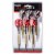 Franklin Steel Tip Dart Set - Black / Red Perspective: front