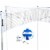 Franklin® Quad Volleyball Set Perspective: front