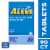 Aleve Pain Reliever & Fever Reducer Naproxen Sodium Tablets Perspective: front