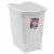Hefty Trash Can - White Perspective: front