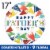 Happy Father's Day Helium Filled Balloon Perspective: front