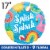 Splish Splash Happy Summer HELIUM FILLED BALLOON Perspective: front