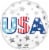USA Bursts Helium Filled Balloon Perspective: front