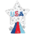 USA Bursts Oversized Helium Filled Balloon Perspective: front