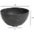Novelty Napa Teak Bowl - Black Perspective: front