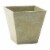 Novelty Artstone 10 x 9.81 in. Mint Resin & Stone Powder Ella Flower Pot Perspective: front