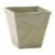 Novelty Artstone 11.5 x 12 in. Dia. Mint Resin & Stone Powder Ella Flower Pot Perspective: front