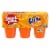 Snack Pack Fanta Orange Flavored Juicy Gels Perspective: front