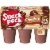 Snack Pack Super Size Chocolate Pudding Cups Perspective: front