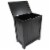 Redmon 5220BK Contemporary Country Laundry Hamper, Black Perspective: front