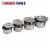 8 Piece Stainless Steel Stock Pot Set Perspective: front