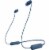 Sony WIC100L WI-C100 Wireless In-Ear Headphones - Blue Perspective: front