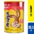 Nesquik Strawberry Flavor Powder Drink Mix Canister Perspective: front