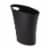 Umbra 082610-040 2 gal Skinny Waste Can  Black - pack of 6 Perspective: front