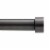 Umbra® Cappa 66 to 120-Inch Adjustable Curtain Rod in Brushed Black Perspective: front