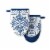 Martha Stewart Stripe Medallion Oven Mitts Perspective: front