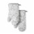 Martha Stewart Floral Vine Oven Mitts Perspective: front