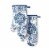 Martha Stewart Stripe Medallion Oven Mitts Perspective: front