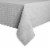 Martha Stewart Honeycomb Tablecloth - Gray Perspective: front
