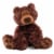 Philbin Teddy Bear 12-Inch Plush Toy | Chocolate Brown Perspective: front