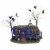 Department 56 House Crackling Crow Caravan Halloween Snow Village 6007791 Perspective: front