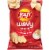 Lay's Wavy Potato Chips Regular Flavor Snacks Bag Perspective: front