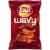 Lay's Wavy Hickory BBQ Potato Chips Perspective: front