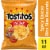Tostitos® Hint of Spicy Queso Flavored Bite Sized Rounds Tortilla Chips Perspective: front