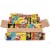 Sweet & Salty Snack Box, Variety of Cookies, Crackers, Chips & Nuts, 50 Count Pack Perspective: front
