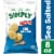Ruffles® Simply Sea Salted Potato Chips Perspective: front