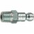 Tru-Flate 1/4 In. MNPT T-Style Steel Plug 12-125 Perspective: front