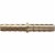 Tru-Flate 3/8 In. Brass Hose Splicer 21-467 Perspective: front