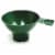 Norpro Plastic Wide Mouth Funnel - Green Perspective: front