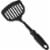 Norpro Grip-EZ Jumbo Slotted Spatula - Black Perspective: front