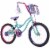 Huffy JoJo Siwa Kid's Bike - Aqua/Pink Perspective: front