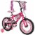 Huffy True Timber Kid's Camo Bike With Training Wheels - Pink Perspective: front