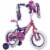 Huffy Disney Princess Girls' Bicycle - Pink / Purple Perspective: front