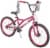 Huffy Glitzy Girls' Bicycle - Strawberry Perspective: front