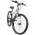 Huffy Girls' Granite Silver Bicycle Perspective: front