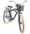 Huffy Deluxe Men's Bicycle - Midnight Blue/Light Blue Perspective: front