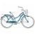 Huffy Deluxe Ladies' Cruiser Bike - Matte Emerald Perspective: front