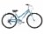 Huffy Casoria Lightweight Aluminum Women's Comfort Bike - Blue Perspective: front